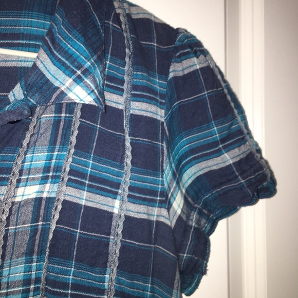 Vintage Billabong Y2K Women’s 100% Cotton top Size S. Made in India. Blue. - Picture 7 of 9